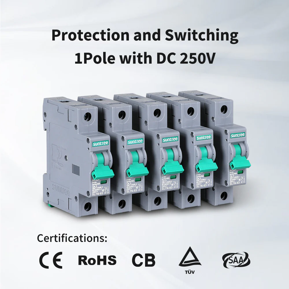 10A/16A/32A/50A/63A 1P DC Miniature Circuit Breaker - Image 6
