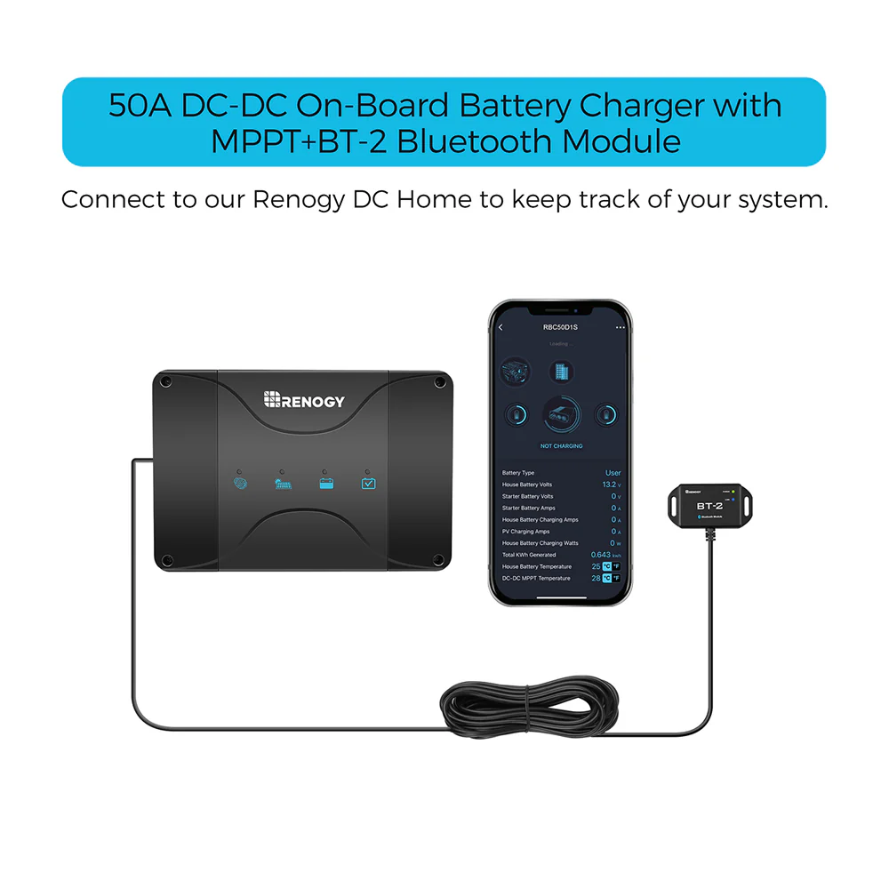 12V 30/50A DC-DC On-Board Battery Charger with MPPT - Image 13