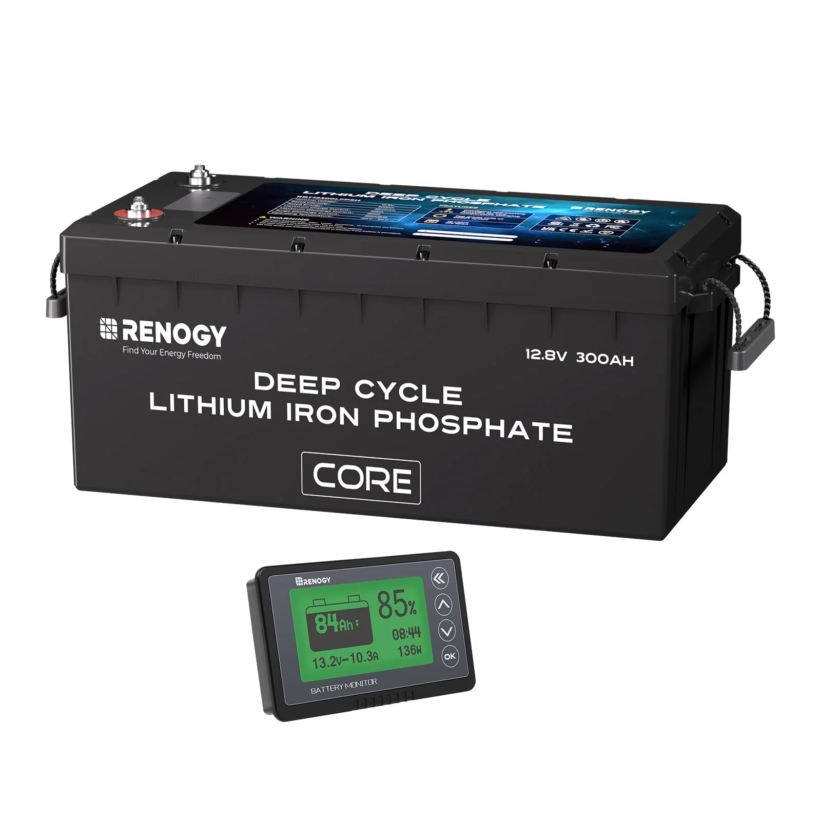 12V 300Ah Core Series Deep Cycle Lithium Iron Phosphate Battery w/Self-Heating | Core Series - Image 10