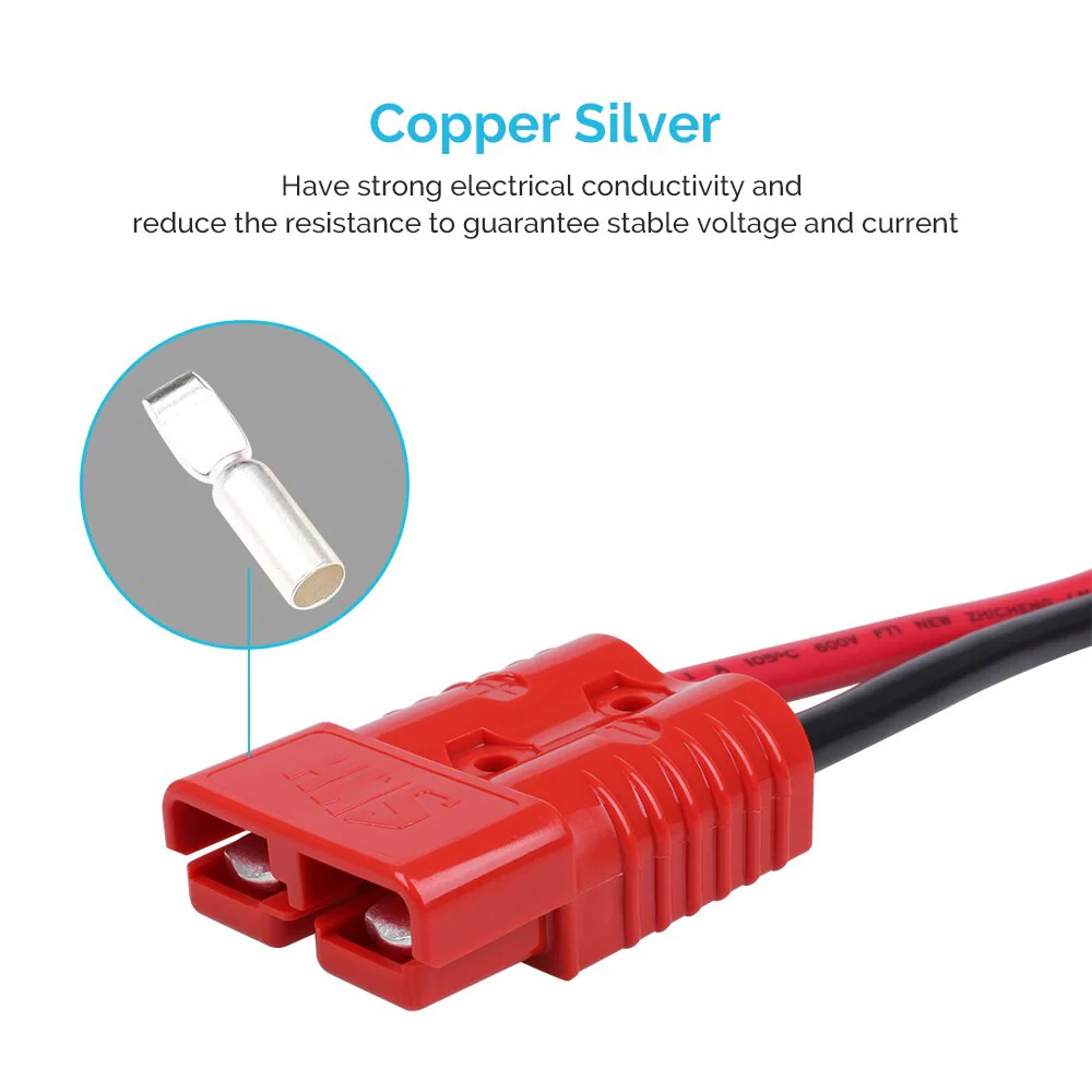 4 Gauge Anderson Battery Adapter Cable - Image 4