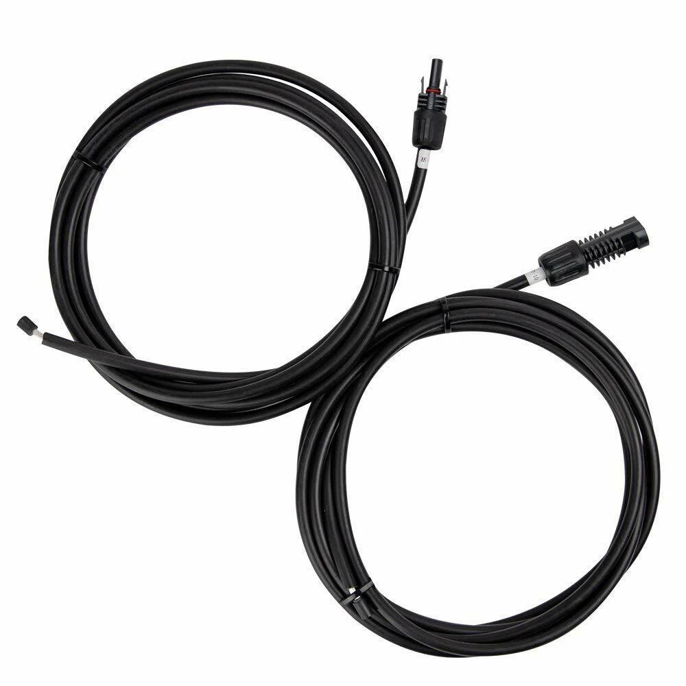 Solar Adaptor Kit Cables 12AWG Connecting Solar Panel to Controller - Image 3