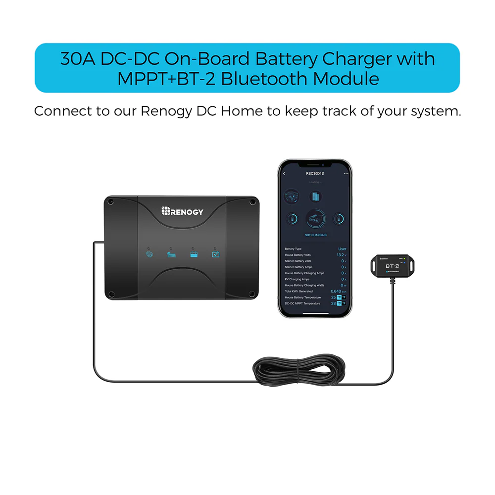 DCC30S 12V 30A Dual Input DC to DC Battery Charger with MPPT - Image 12