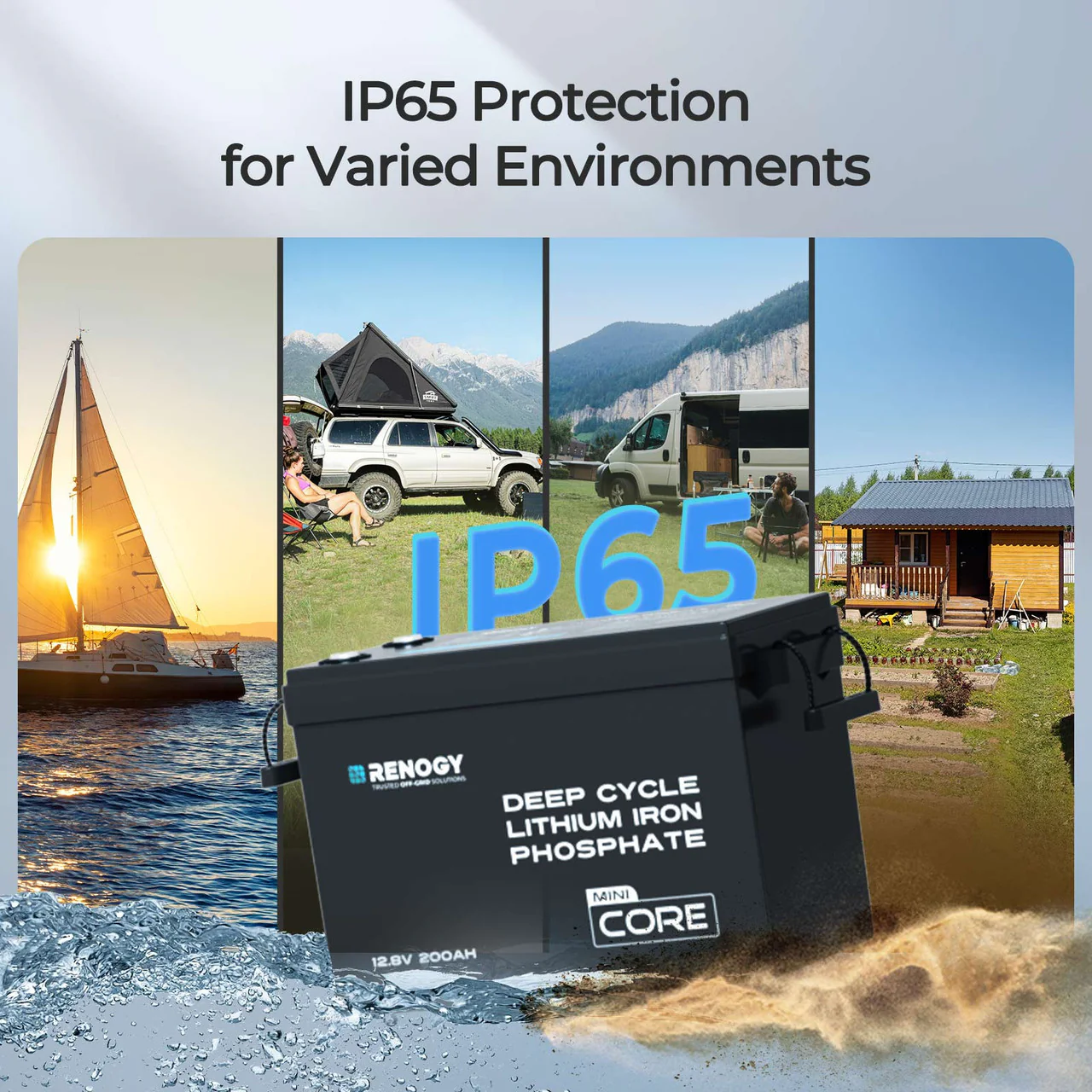 12V 100Ah Trolling Motor Group 24 LiFePO4 Battery w/ Bluetooth - Image 9