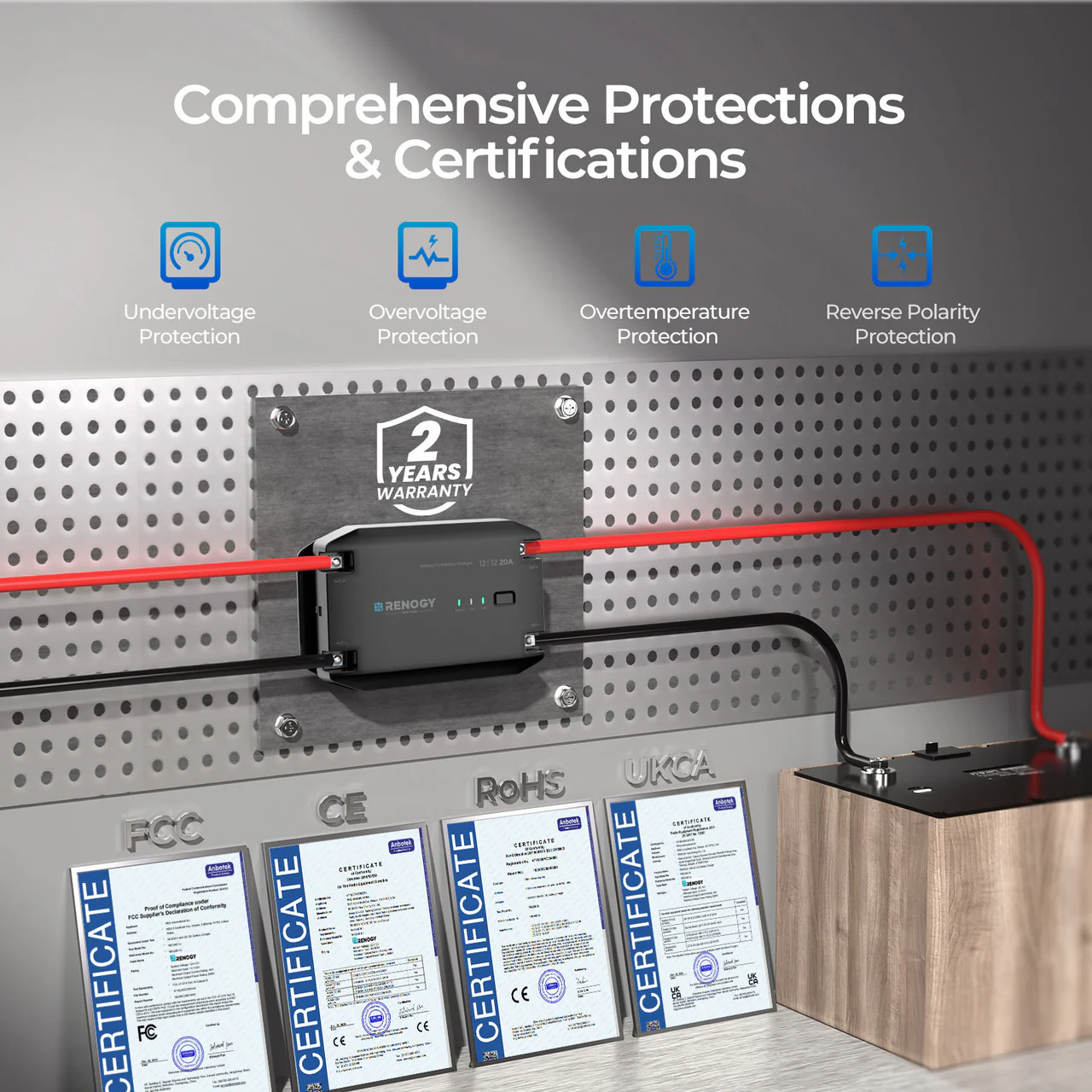 Renogy 12V 20A DC to DC Battery Charger - Image 6
