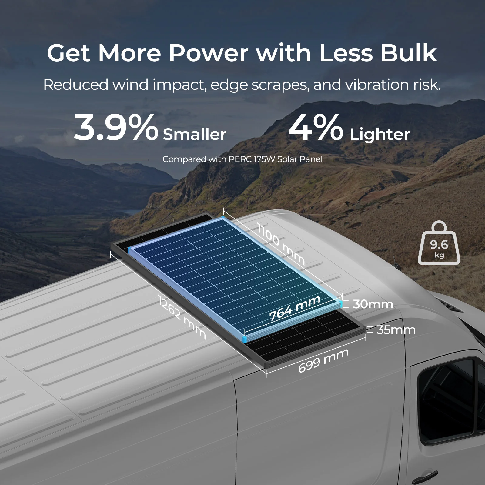 175W 16BB N-type High Efficiency Monocrystalline Solar Panel - Image 5