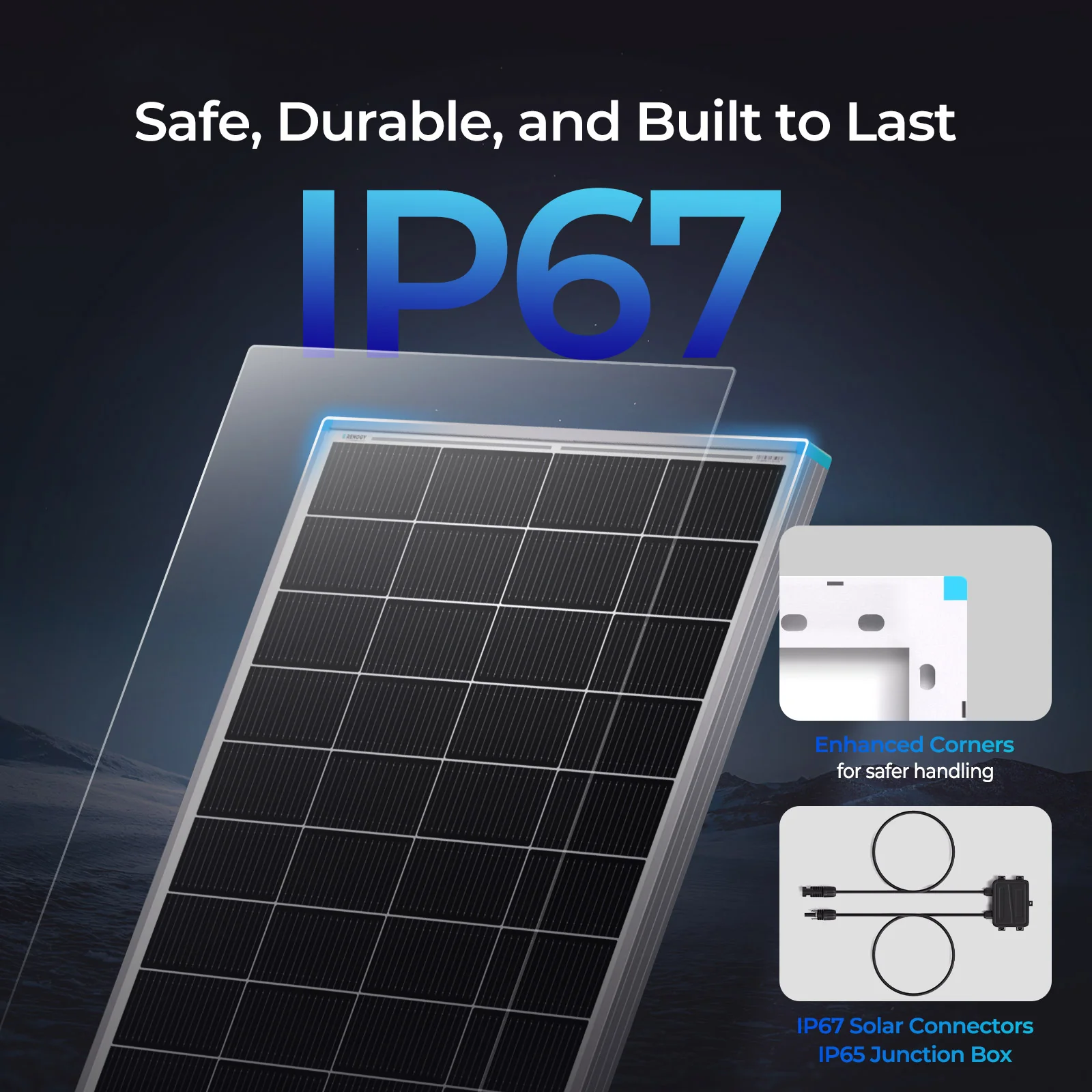 200W 16BB N-type High Efficiency Monocrystalline Solar Panel - Image 9