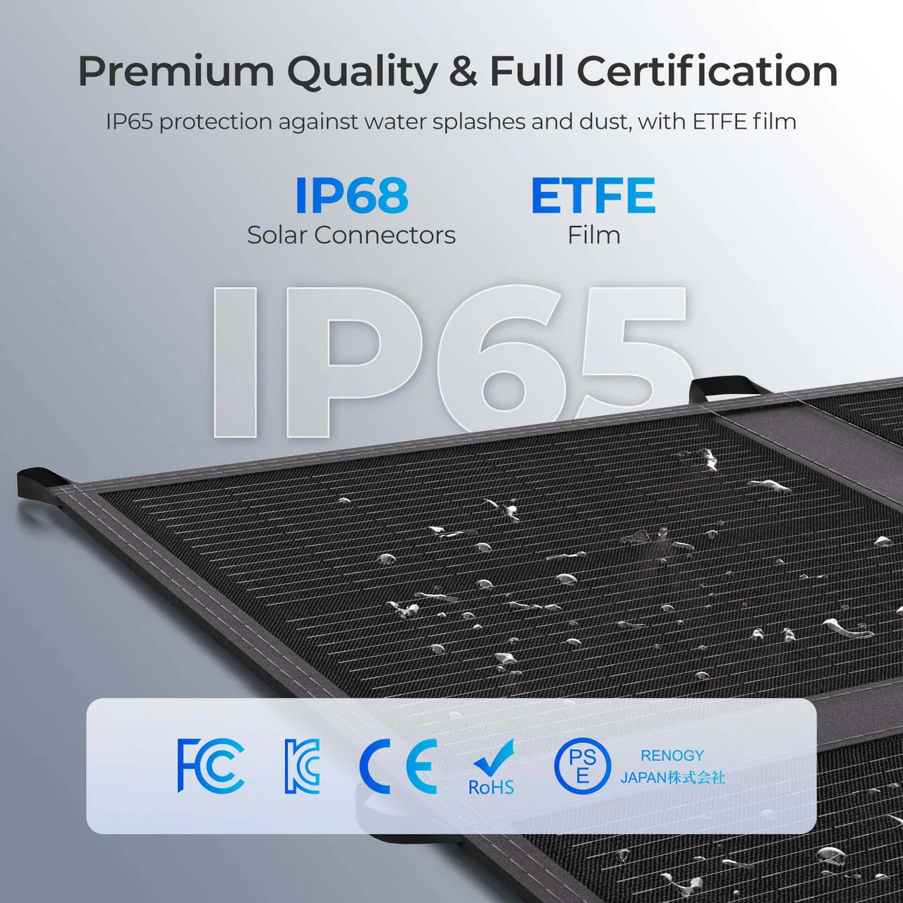 200W Lightweight N-type Portable Solar Panel Blanket - Image 11