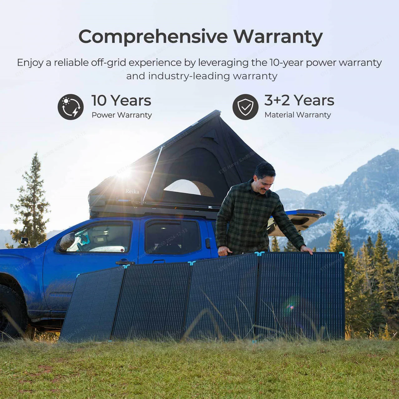 400W Lightweight Portable Solar Panel Suitcase - Image 9