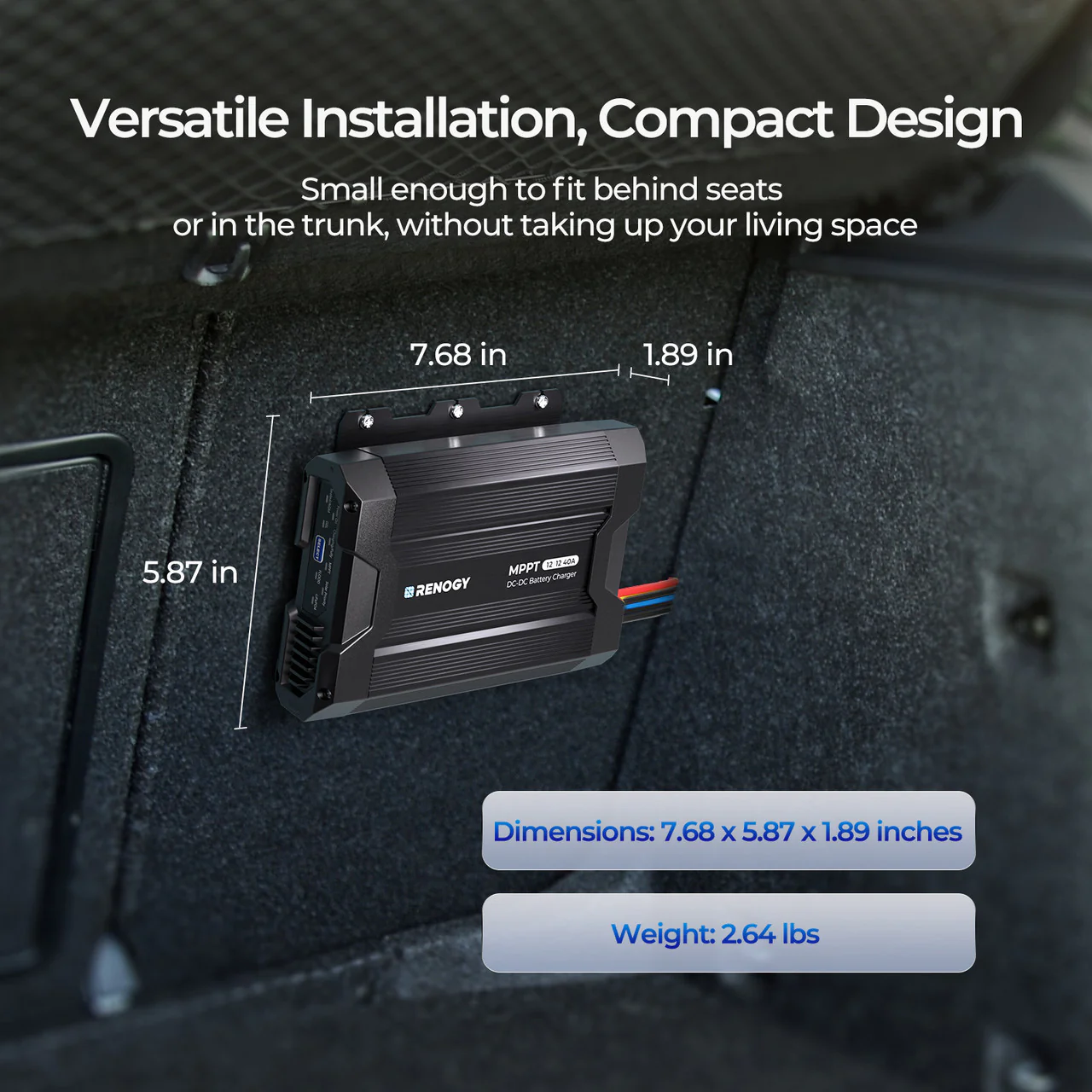 RENOGY 40A DC-DC Battery Charger with MPPT - Image 8