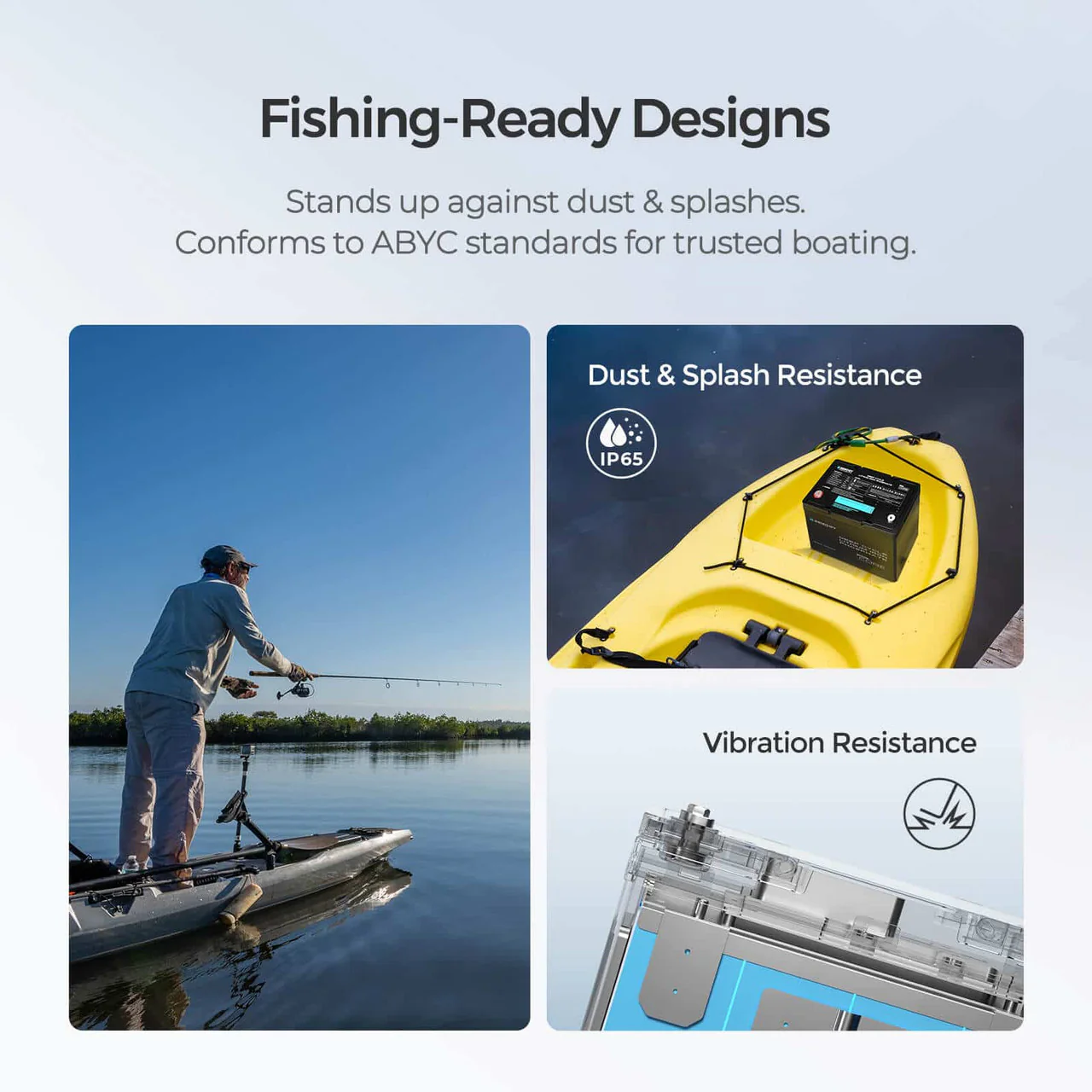 Mini Size 12.8V 100Ah Lithium Iron Phosphate Battery - Image 6