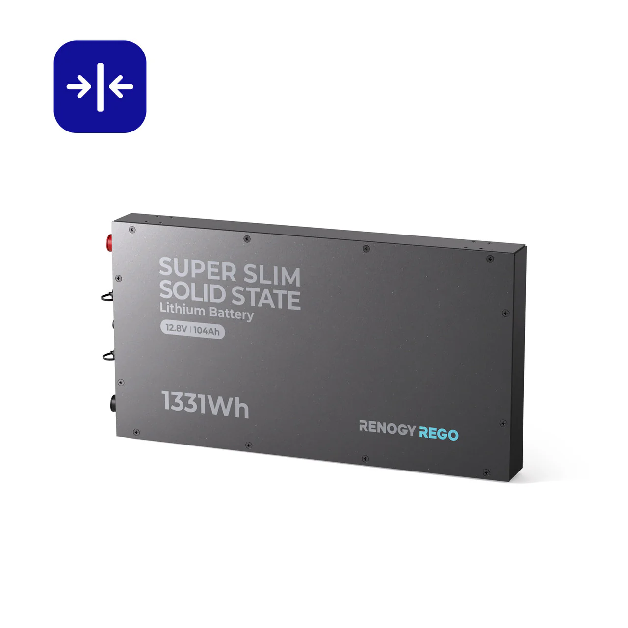 12.8V 104Ah Super Slim Slimline Lithium Iron Phosphate Battery | Rego Series - Image 13