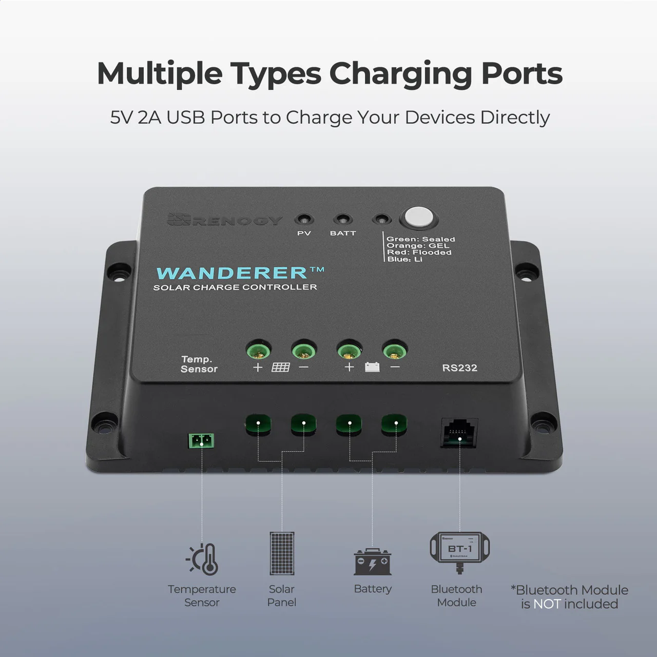 Wanderer Li 30A PWM Solar Charge Controller - Image 5