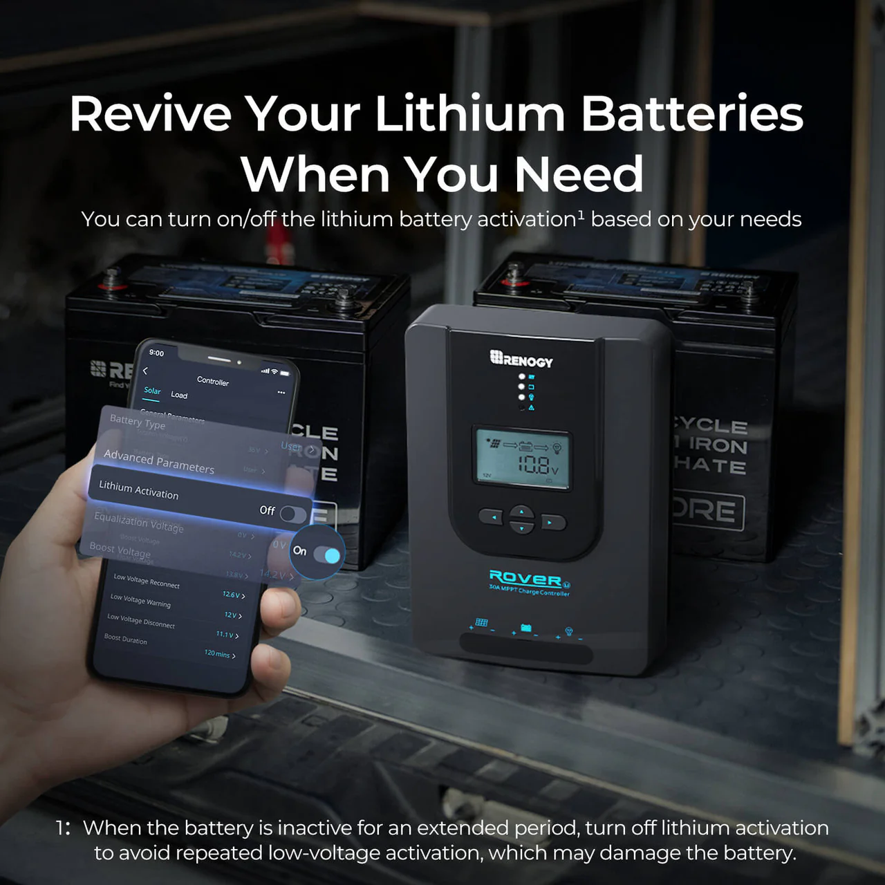 Rover Li 12V 20/30/40A MPPT Solar Charge Controller - Image 6