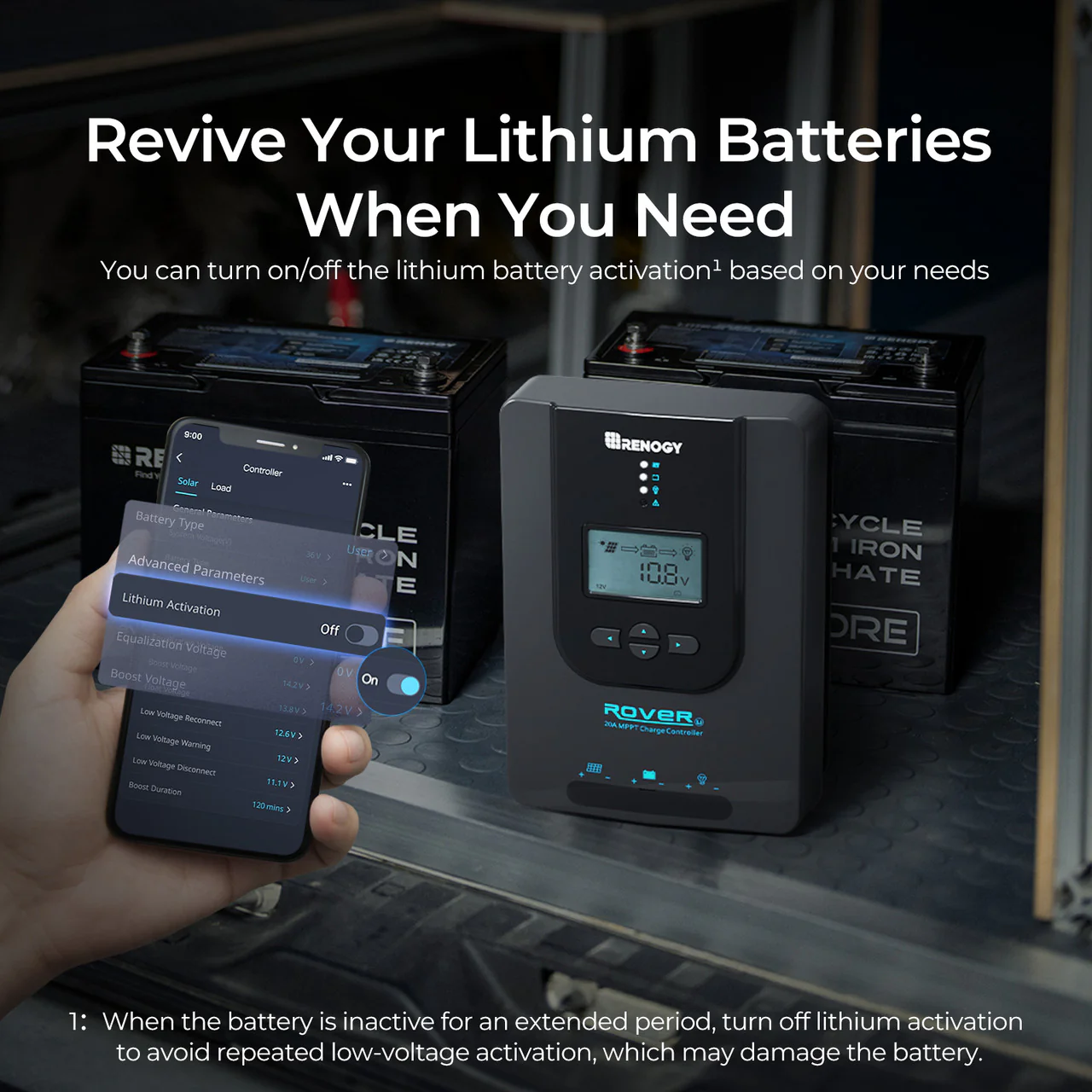 Rover Li 20 Amp MPPT Solar Charge Controller - Image 6